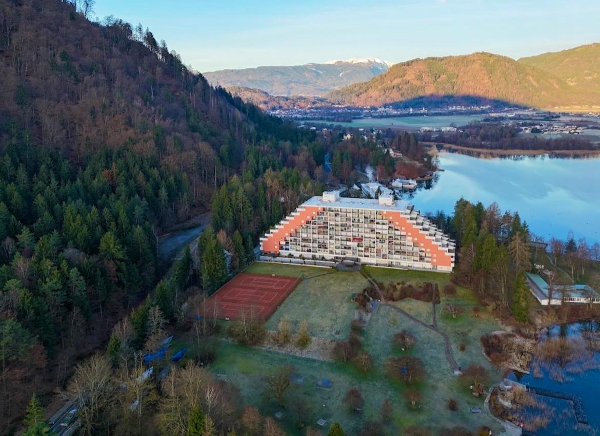 Apartment Am Ossiachersee Mit Eigenem Seezugang Landskron Dış mekan fotoğraf
